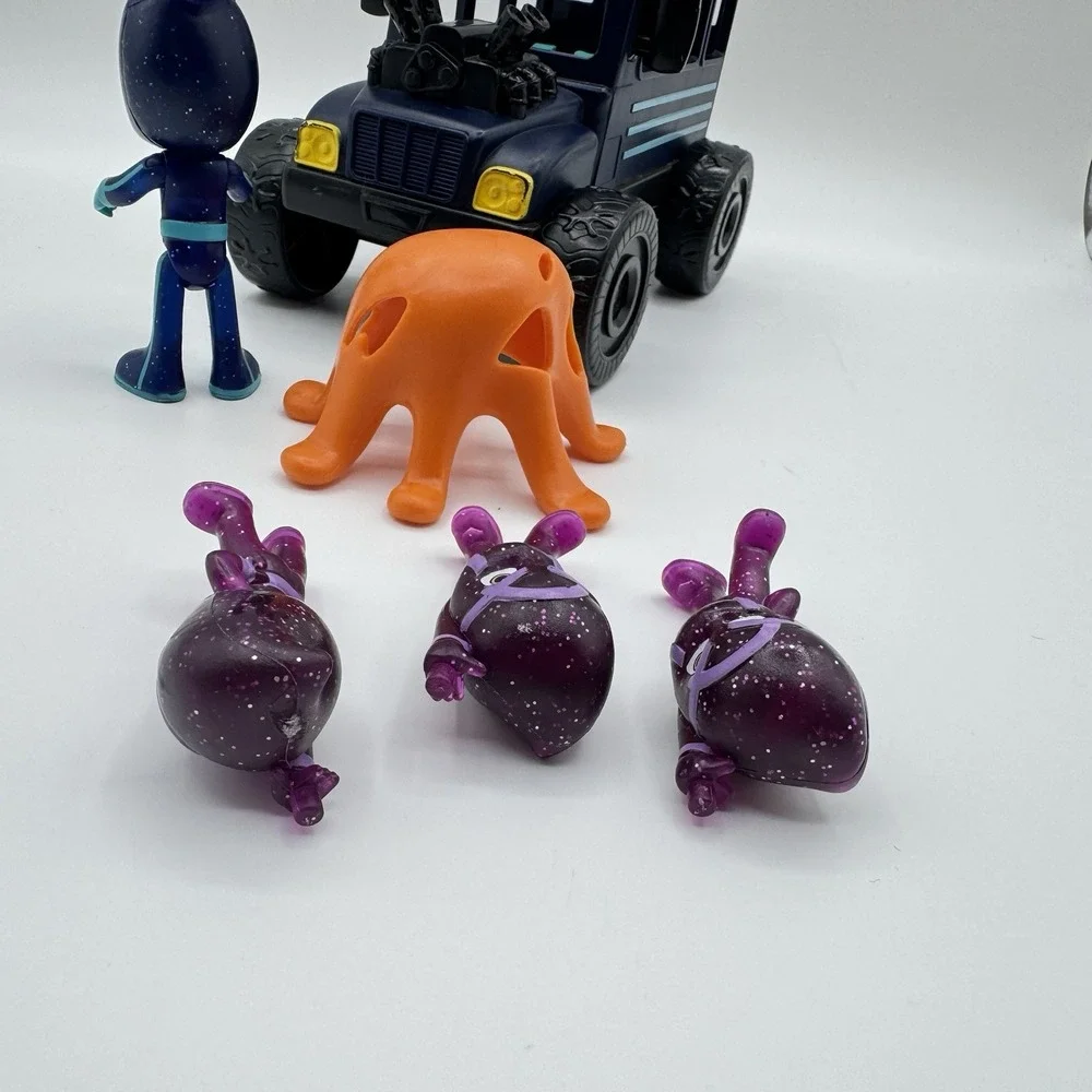 PJ Masks Night Ninja Bus Stacking Ninjalinos Action Figures Lot L8